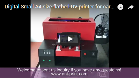 A4 cards UV printer