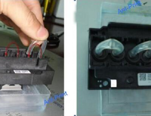How to clean your printer head by manual?