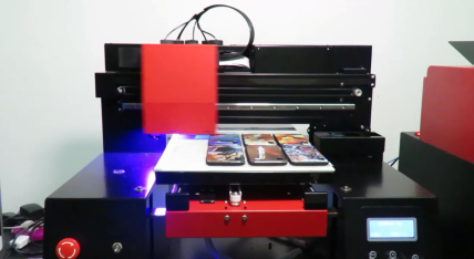 Impresora ultravioleta de la caja del teléfono AP-A3UVX