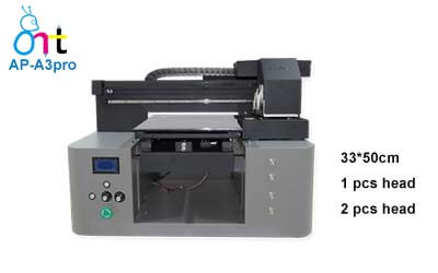 Stampante flatbed UV desktop A3pro aggiornata Prezzo stampante DTF con inchiostro UV per tutti i materiali per le vendite