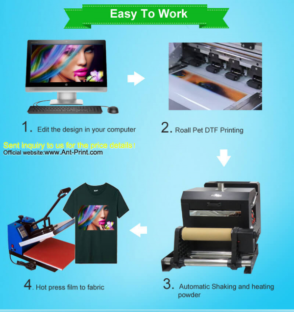 Quality DTF Transfer Printer Best Dual Epson head dtf Printers Price ...