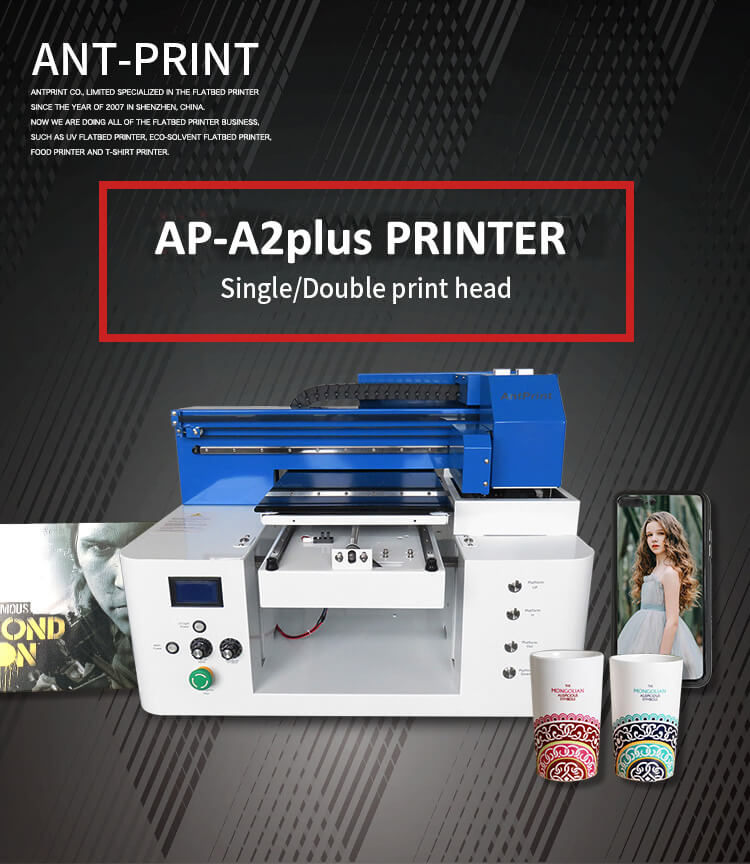 طابعة Antprint a2plus UV المسطحة
