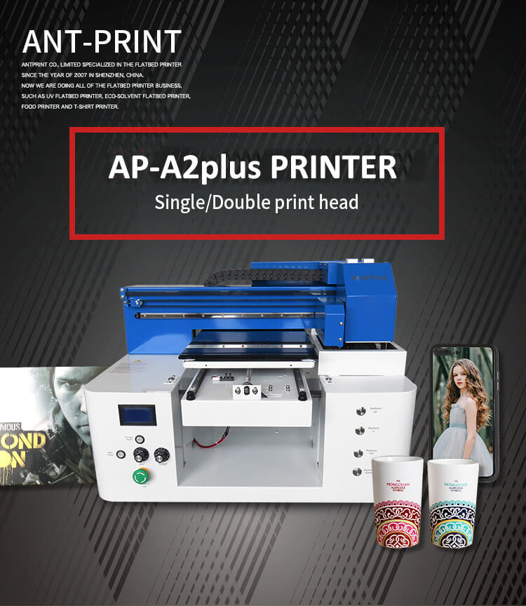 Antprint a2plus uv-flatbedprinter