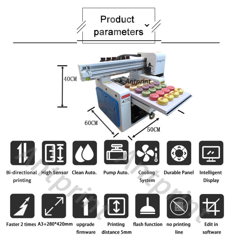 a4pro-пищевые чернила-пищевой принтер-функции