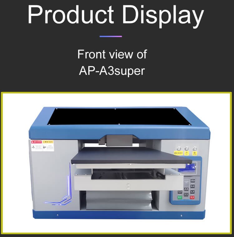 Aussehen des UV-Druckers Antprint ap-a3supper