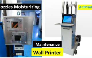 How To Do The Nozzles Moisturizing Maintenance For AntPrint Wall Printer Everyday