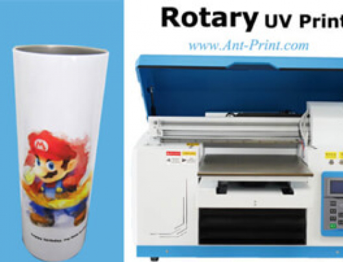 UV Rotary water bottle inkjet printer Custom wine Bottle label printing machine digital plastic cylinder printer