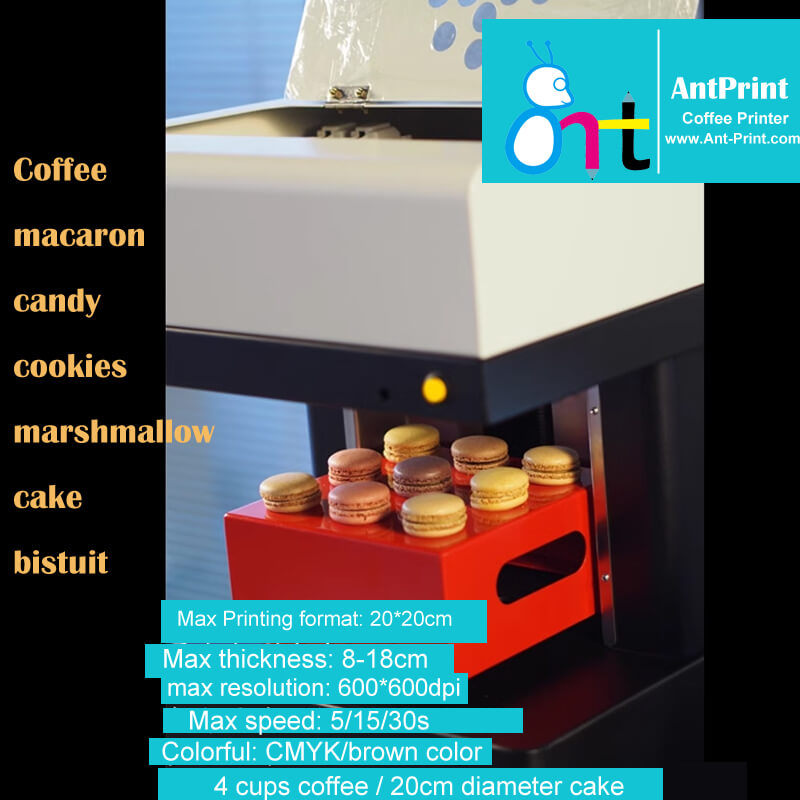 stampante per caffè macaron