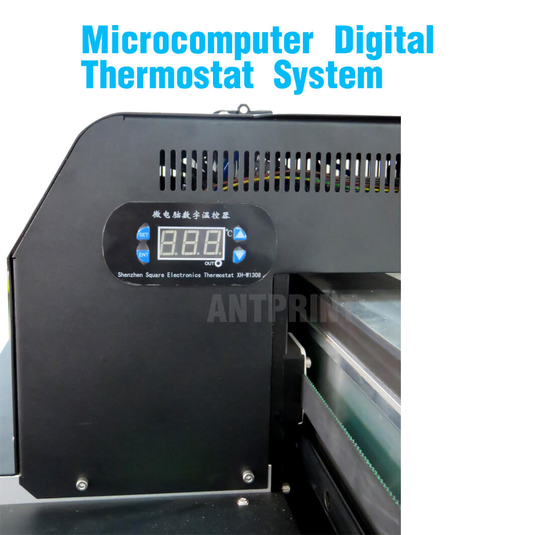 Microcomputer digital thermostat sys