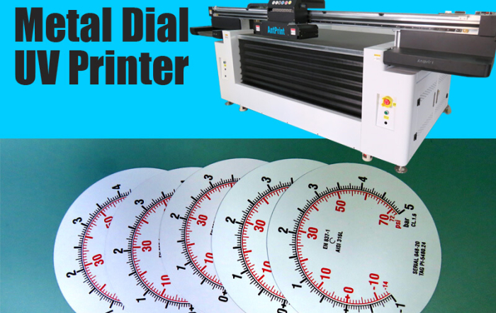 metal dial uv printer