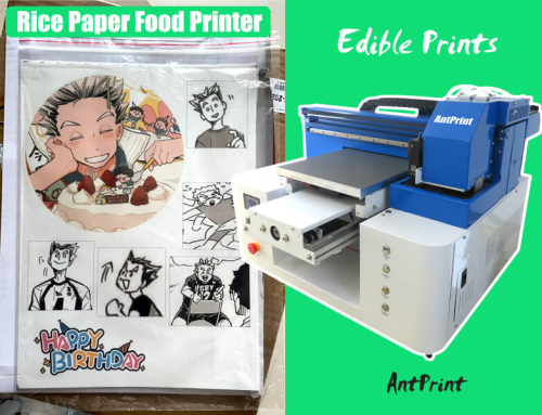 Edible Printer For Chocolate Cake Rice Transfer Paper Sheet