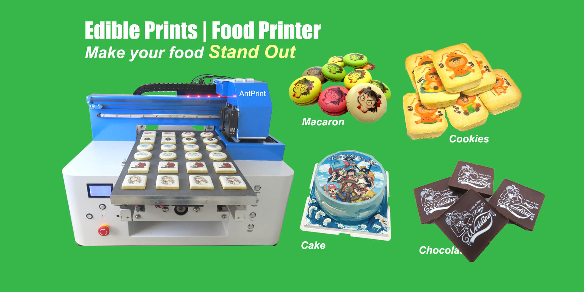 Antprint edible food printer