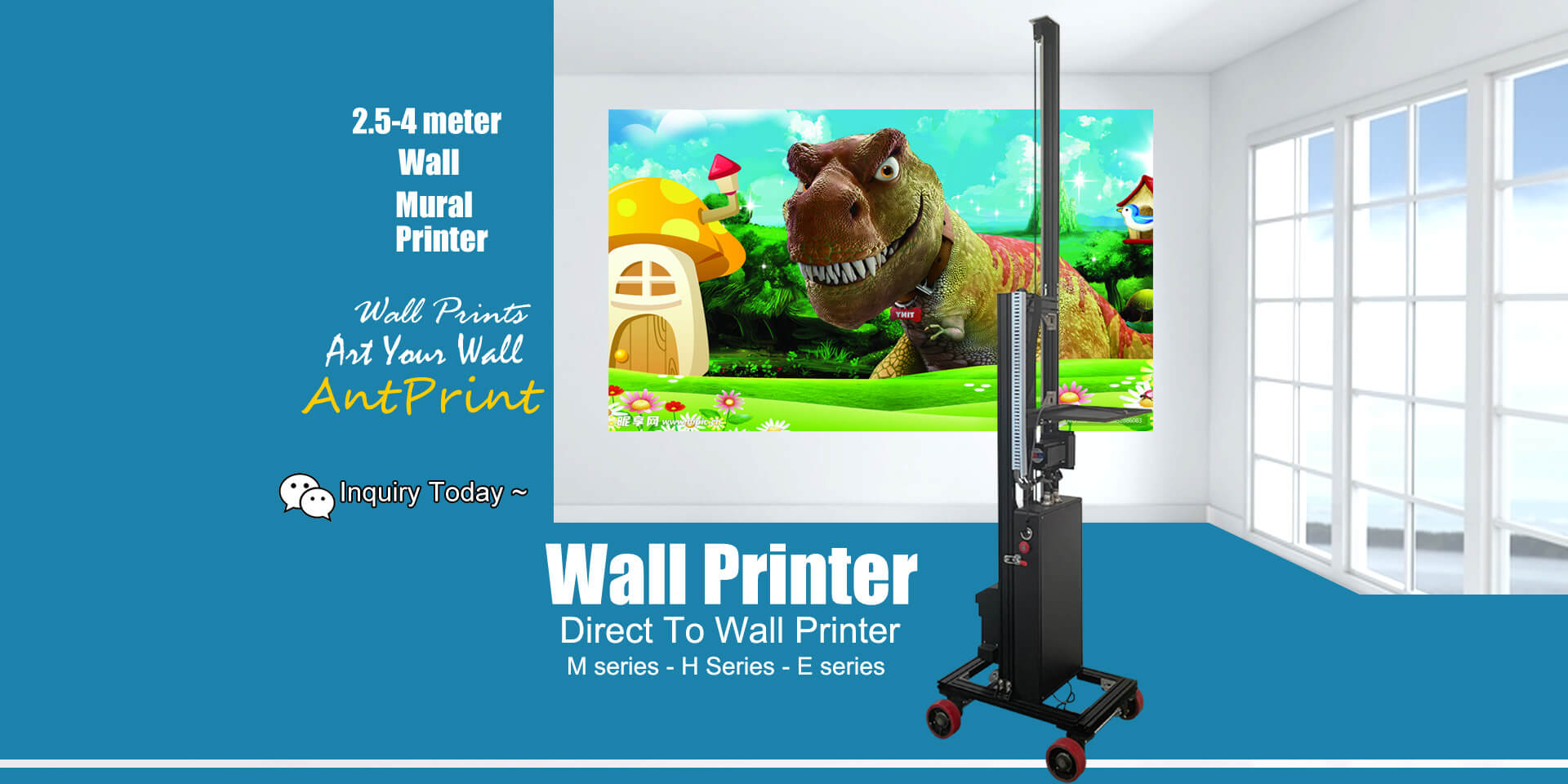 Antprint direct to wall printer