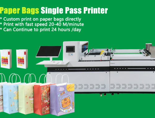 Digital Paper Bags Inkjet Printer Custom Kraft Paper Bag Printing Machine