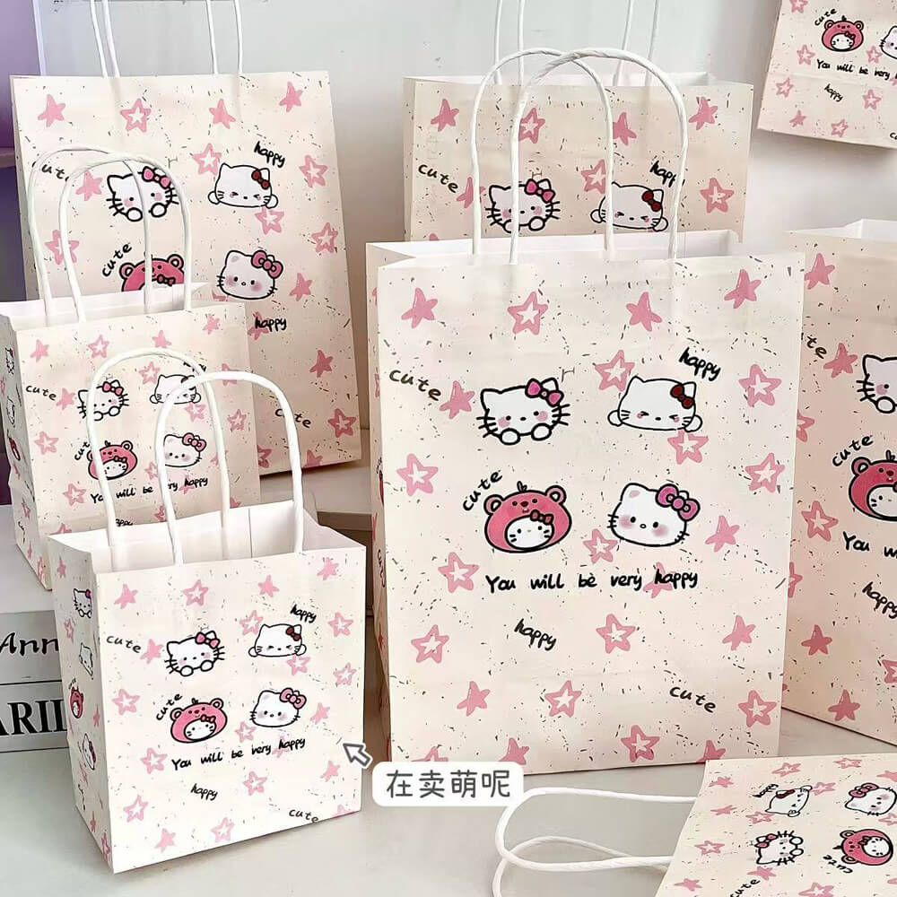 single pass printed shopping paper bags