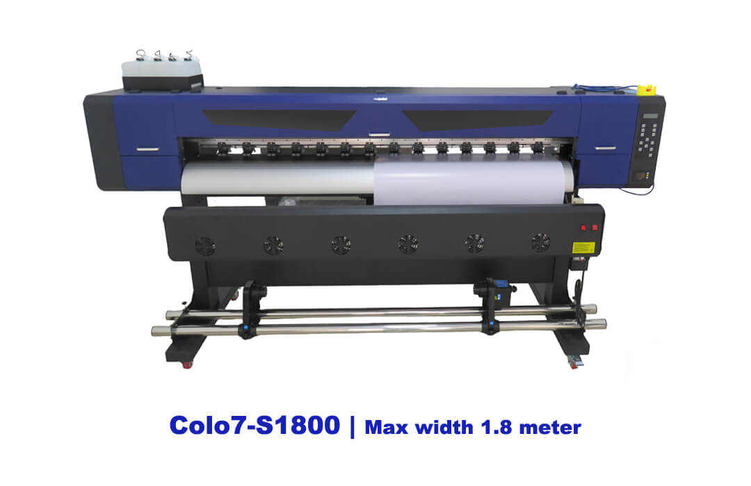 Color7-S1800 eco solvent printer