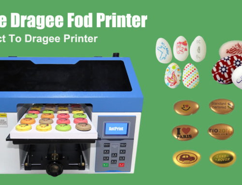 Direct To Dragee Candy Food Printer With Edible Ink Halal Certification