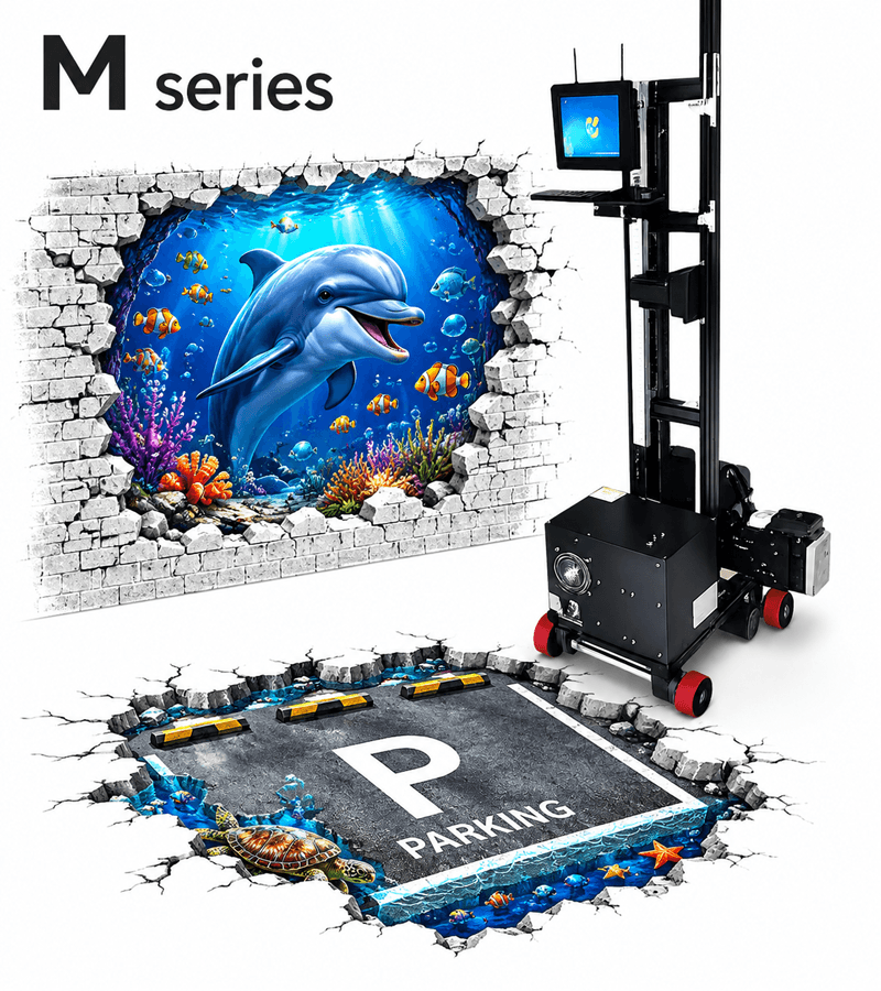 M series wall and floor printer